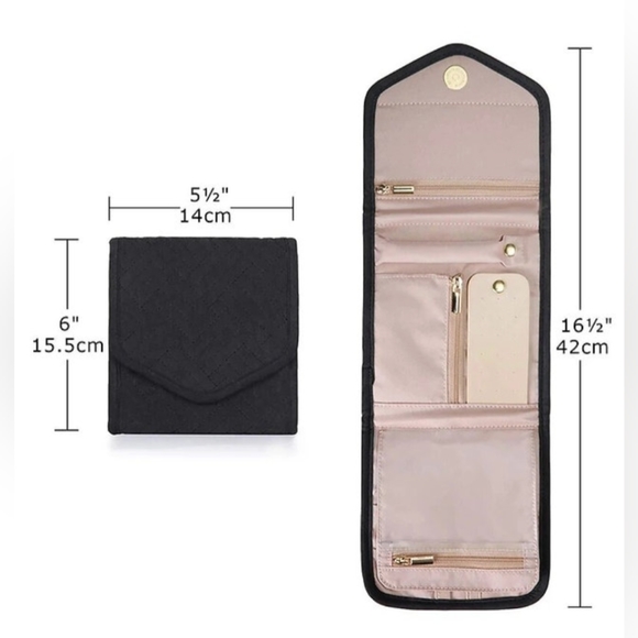 Bagsmart pink rose - portable jewelry organizer - Picture 12 of 12